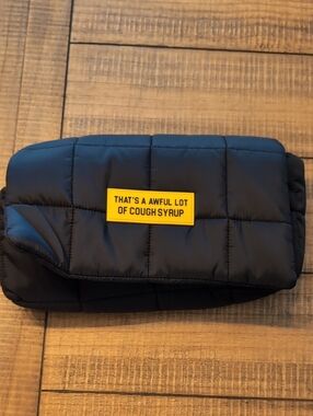 Desto Dubb Awful Lot Of Cough Syrup Black Messenger Bag